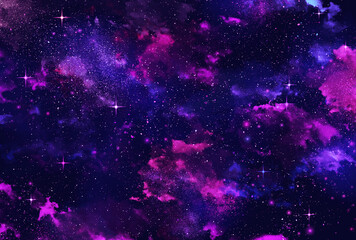 Obraz premium 背景素材_夜空