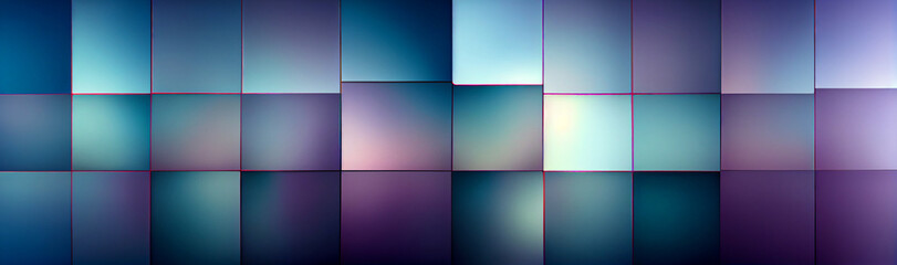 Obraz premium Blue, purple and turquoise banner background, digital graphic resource