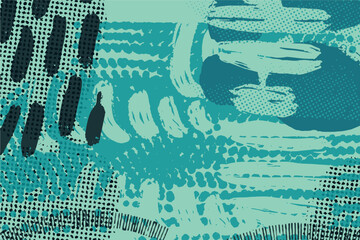Geometric elements memphis in the style of 80's. Pastel colors. graphic pattern of abstract elements in soft colors for poster and background