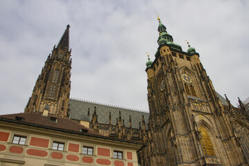 Fototapeta premium Cathédrale Saint-Guy, Prague, République Tchère
