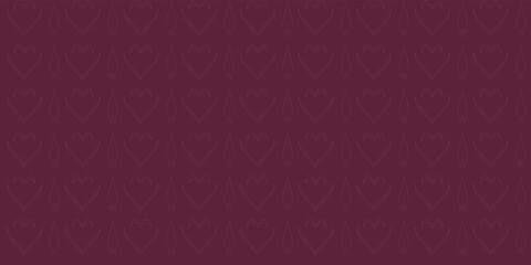 Fototapeta premium red heart Geometric pattern and background