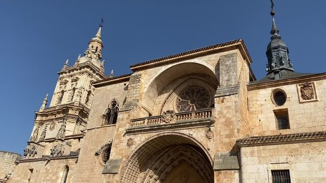 Burgo de Osma Cathedral in Soria, Castilla y Leon, Spain