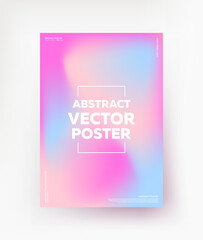 Background with a concise gradient of pastel tones and a place for text.