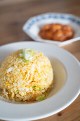 中華　チャーハンとエビチリの待ち受け