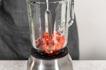 Chocolate strawberry cupcakes