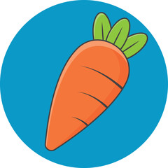 illustration of a carrot icon