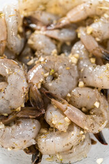 Garlic Shrimp Pasta with Spinach