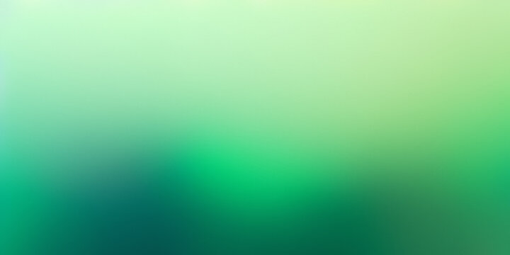 A blurry abstract gradient backdrop with many tones of green