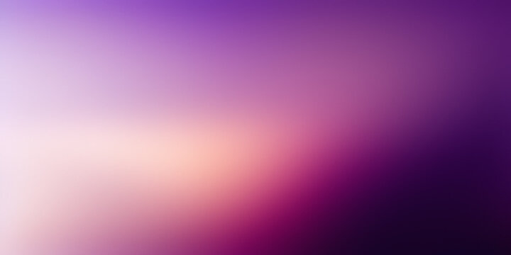 Purple gradient background with blurry outlines