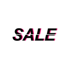 Sale cut word Black friday offers concept Creative logo icon sign emblem Modern design style Fashion print for clothes greeting invitation card cover flyer promotional poster banner sticker online ad