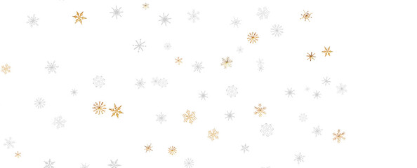 Christmas background design of snowflake and snow falling in the winter 3d illustration