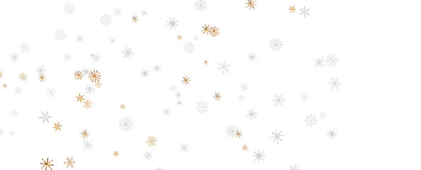 The winter background, falling snowflakes
