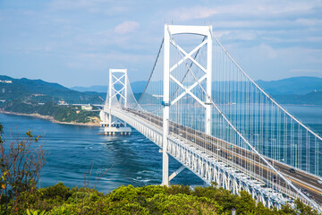 徳島県　大鳴門橋と鳴門海峡
