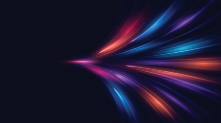Modern abstract high-speed movement effect. Futuristic dynamic motion technology. Motion pattern for banner or poster design background idea. Vector eps10.