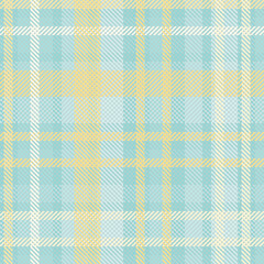 Seamless tartan plaid pattern in Green and Yellow Color.