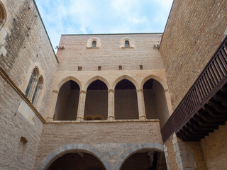 Fototapeta na wymiar Palace of the Kings of Majorca in Perpignan.