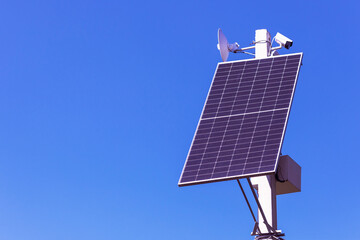 Solar Panel for Surveillance cctv Camera of Security