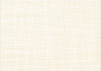 beautiful cream colored and line pattern wedding invitation background vector design
