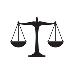 Scale of Justice - Law Firm Icon Logo Symbol