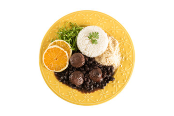Feijoada. Brazilian traditional food dish