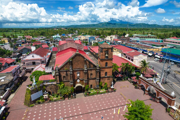 Obraz premium Nabua, Camarines Sur, Philippines - Nabua Church or Holy Cross Parish.