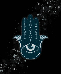 Naklejka premium Evil Eye 