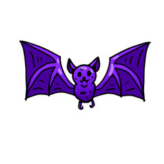Flying Purple Bat