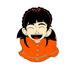 Obraz premium illustration - Differences in facial expressions and emotions