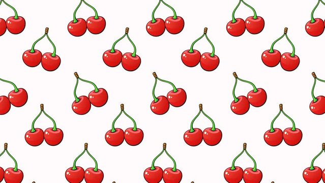 Fruit illustrations wallpaper