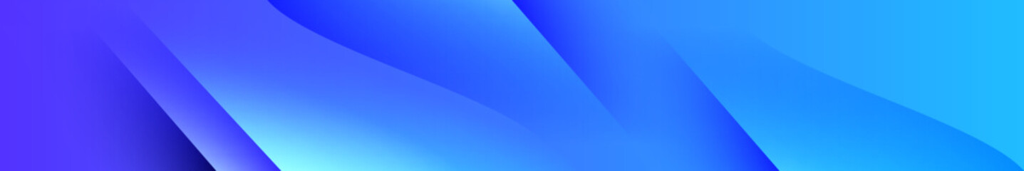Business light multiply blue blending color theme and gradient long banner design in dark modern abstract shiny effect futuristic style corporate backdrop