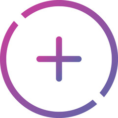 Fototapeta premium Add ui icon 