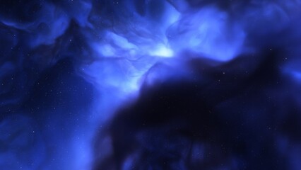 Deep space nebula with stars. Bright and vibrant Multicolor Star field Infinite space outer space background with nebulas and stars. Star clusters, nebula outer space background 3d render
