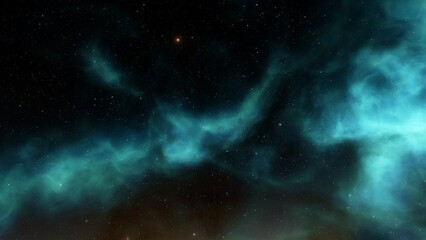 Deep space nebula with stars. Bright and vibrant Multicolor Star field Infinite space outer space background with nebulas and stars. Star clusters, nebula outer space background 3d render
