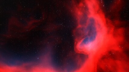 Space nebula, for use with projects on science, research, and education. Illustration
