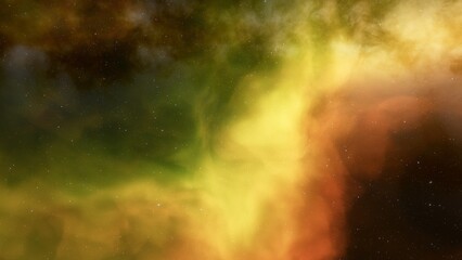 red-violet nebula in outer space, horsehead nebula, unusual colorful nebula in a distant galaxy, red nebula 3d render
