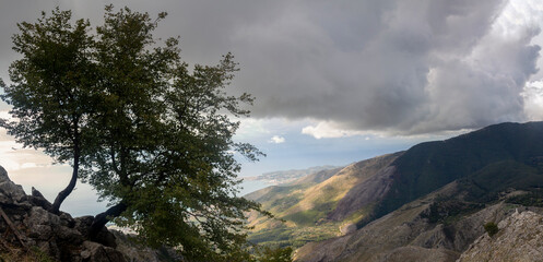aurunci mountains and gulf of gaeta