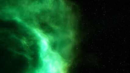 Fototapeta premium Space of night sky with cloud and stars 