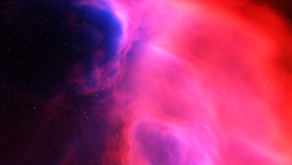 Space of night sky with cloud and stars
