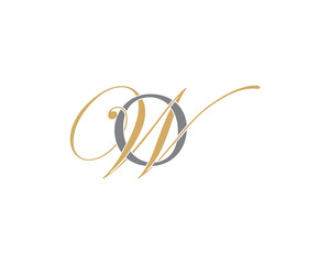 Letter O and W Logo Icon 001