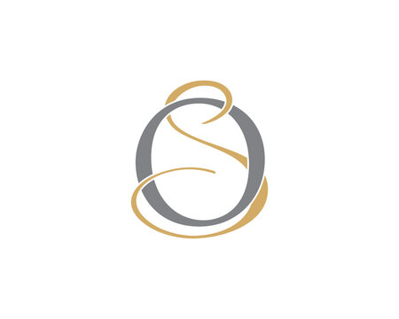 Letter O and S Logo Icon 001