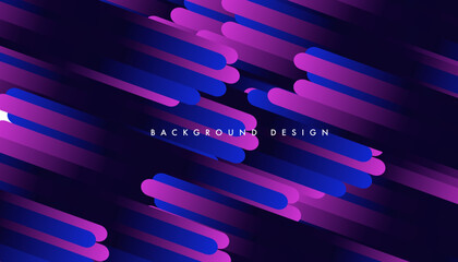  Abstract spots background Modern Stripes futuristic concept illustration 3d