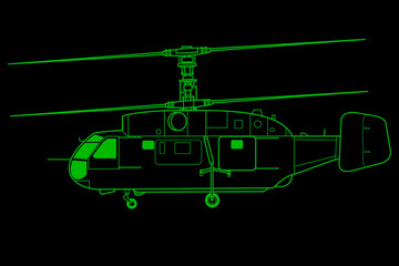 Helicóptero de dos rotores