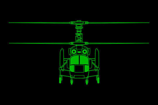 Helicóptero de dos rotores
