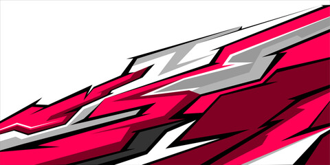 vector racing background design and wrap with a unique pattern of line combinations with bright colors