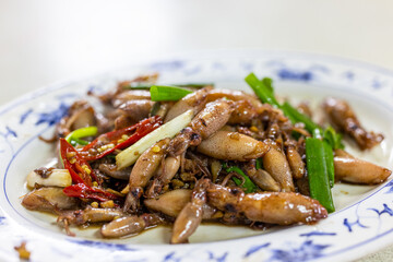 Penghu seafood fried little squid