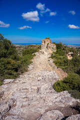 The archaeological site at Eleftherna (Eleutherna) on Crete, Greece, one of the most important HellenicRoman era cities on the island.