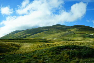 Fototapeta premium Campo Imperatore, Gran Sasso mountain chain, Abruzzo, Italy
