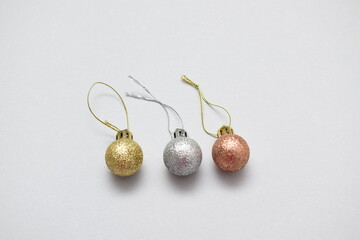 christmas decoration on a white background