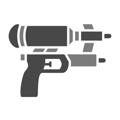 Obraz premium Water Gun Greyscale Glyph Icon