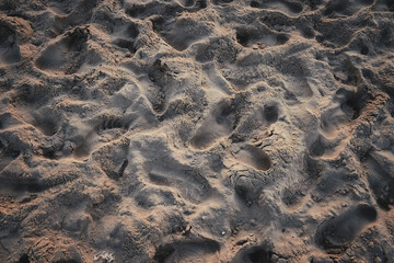 texture of sand